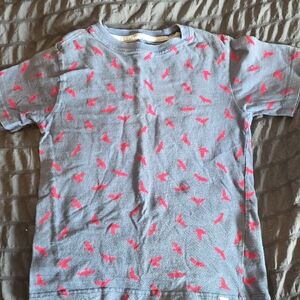 Avalanche Kids Blue Tee with Red Patterns